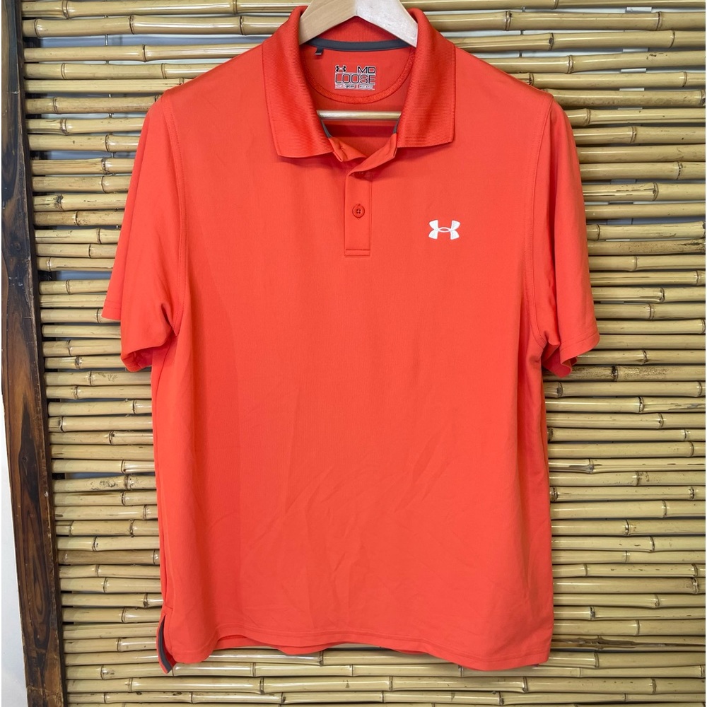 Under Armour loose‎ fit, heat gear  men’s polo size medium